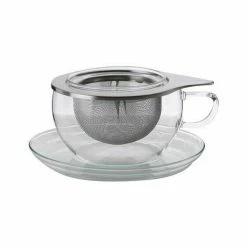 Trendglas Teetasse Mit Edelstahlsieb 0,4 L Tea Time S