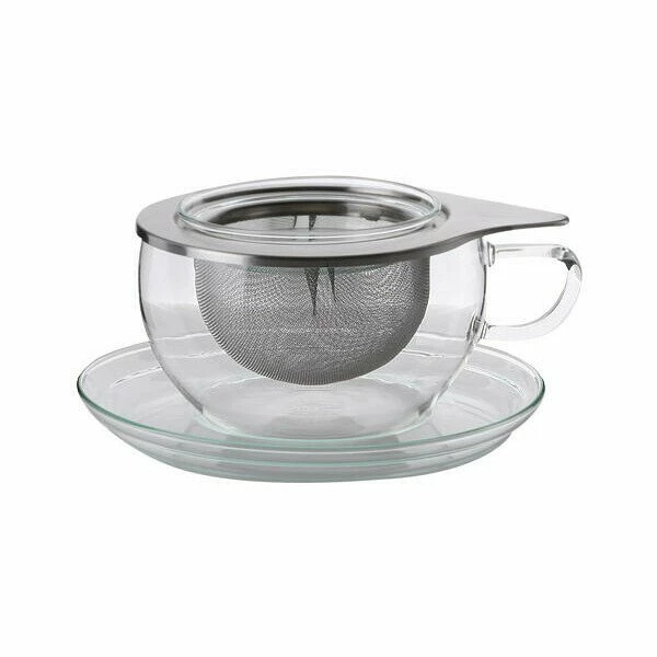 Trendglas Teetasse Mit Edelstahlsieb 0,4 L Tea Time S