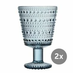 Iittala Universalglas Kastehelmi 0,26 L 2er-Set Recycelt Edition
