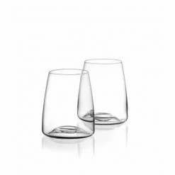 Zieher Wasserglas Side 2er-Set Vision Klar